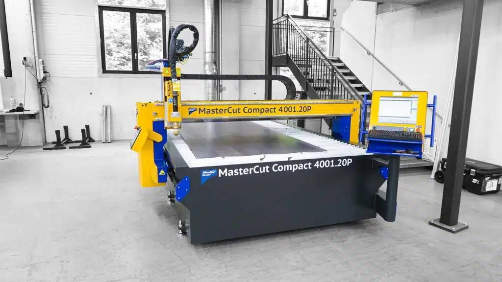 Lübke Lasertechnik Flensburg mit neuer Plasmaschneidanlage MasterCut Compact von MicroStep